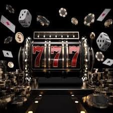 Hasil baccarat dengan skor tangan dan pembayaran di layar